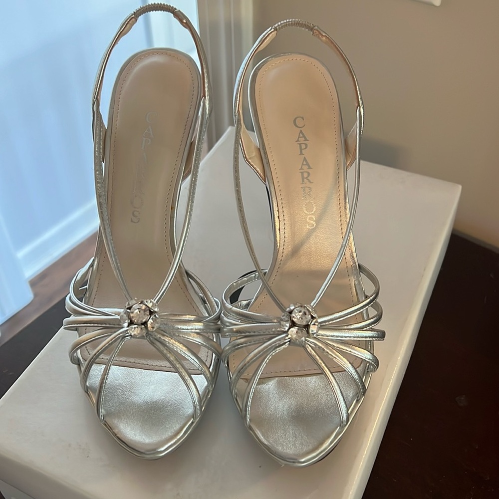Caparros silver sandal